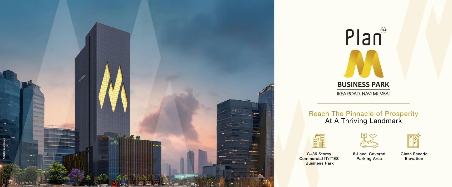 Modern commercial property in Navi Mumbai for businesses and investors